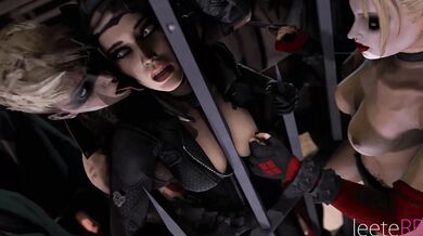 Supernatural Sexcapades with Super Villains and the Catwoman in Jail!