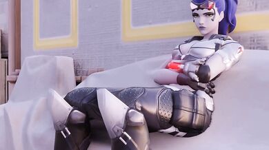 Tied and Teased Temptress - WidowMaker Takes Revenge on DVa (DVa Captured, Bound, and Gagged)