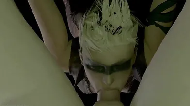 Watch as the stunning Copperhead performs a deep throat on Dasovix, resulting in a sizzling hot hentai porn video that will leave you breathless!