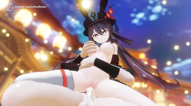 Naked Girlfriend Rides Her Neighbor in the Hoodie ( Neko9Mimi)