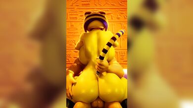 Wild Horse Rides the Curvy Princess