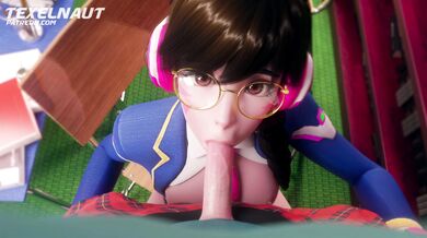 〚Texelnaut〛Schoolgirl Amy Gets a Blowjob in Classroom With Sound and 4K Resolution"