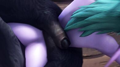 WoW Mage Tyrande Gets Raped By Sexual Beast [B] (noname55)