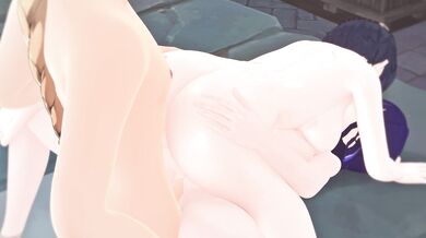 [Genshin Impact] Raiden & Sara Hot Springs Adventure, R18