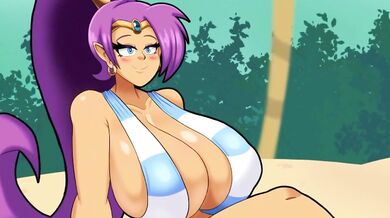 Pirate Queen Shantae Takes a Dip in the Ocean Waters