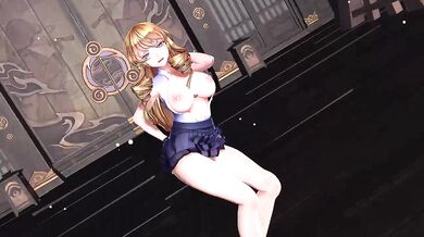【MMD】素行不良お嬢様／HYOLYN - Layin Low