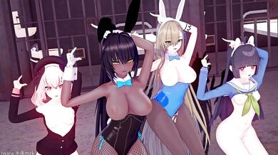 Blue Archiving Thumbs Up 2K (MMD) [MZK]