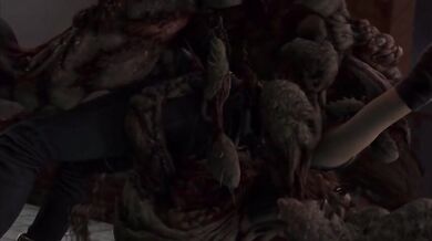 Rewritten as: Baby Spiders, Spilled From Your Pulsating Vagina, As A Giant Spider Fills Both Holes