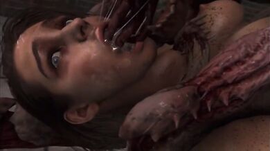 Rewritten as: Baby Spiders, Spilled From Your Pulsating Vagina, As A Giant Spider Fills Both Holes