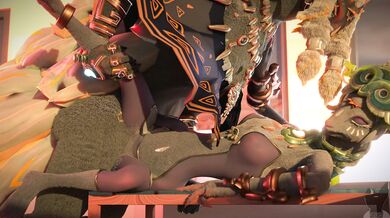 Mineru and Rauru - Twin Sisters Go at it Bareback in a Hot Steamy Shower!