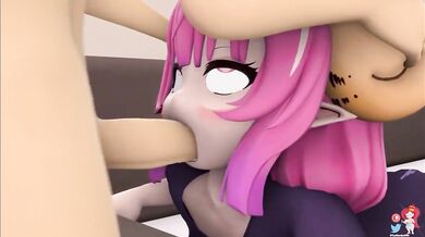 Lovely Lady Licking Her Lollipop in the Lap of Luxury