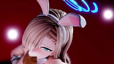 Bunny Asuna Blowjob Variant [Double Penetration]