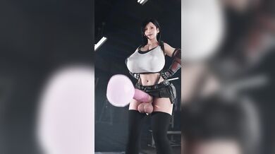 MilkyGirlfriends: Tifa and Condoms Cumming All Over!