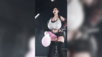 MilkyGirlfriends: Tifa and Condoms Cumming All Over!