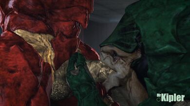 Mass Effect: The Battle between Krogans and Grunts with the help of Wrex