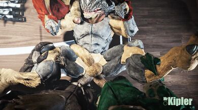 Mass Effect: The Battle between Krogans and Grunts with the help of Wrex