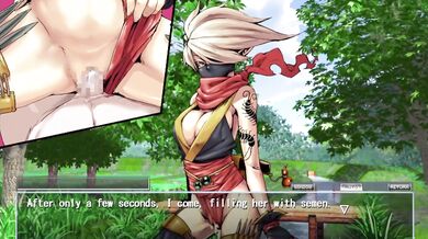 The Hentai Chronicles: The Kunoichi Elf and the Monstrous Quest - Rough Sex Scene