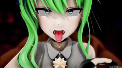 Unleashing the Fury of a Lustful Apple Pie Dancing Suisei in Hentai-Inspired MMD 3D Visuals!