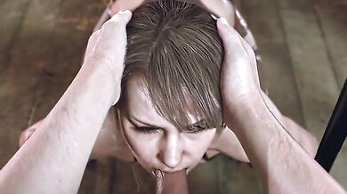 What happens when you combine a busty redhead with a handsome young man in an isolated cabin during a blizzard?