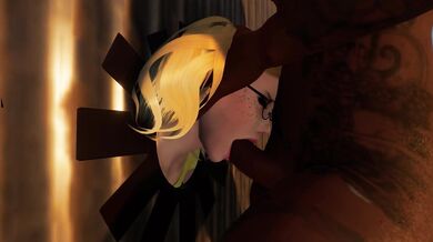 Sexy Sluts Sink Their Teeth into the Glory Hole