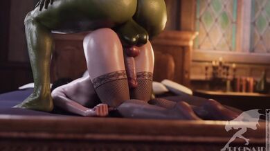 The Orcish Mistress and Her Sons Tutor: A Lesson in Love