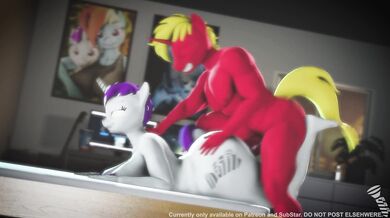Tonights Erotic Adventure with Drekhan and X Screwing in the World of SFM Porn