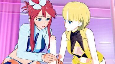 Pokémon Erotica: The Fateful Encounter of Skyla and Elesa