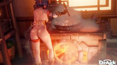 Tempting Cook Seductive Kitchen