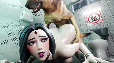 Raven Loves Doggy 3D - BonkDoge!