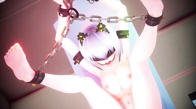 Amalgamating Hentai Fantasy with Futuristic Machines! Starring Bareskin the Heroine