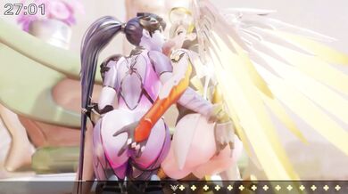 Freddy Dell takes the final shot in Overwatchs Kings Row, and his heroic cock becomes the ultimate champion of this porn video finale