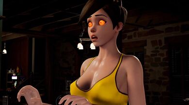 HentaiPorn: Emilys Raging Jealousy as Tracer is Caught Cheating by Her Wife