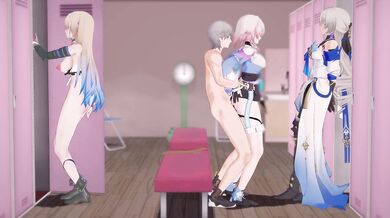 The Serval, Bronya and March [Hnamomo]