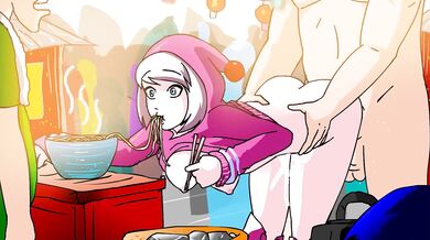 Watch this hentai porn video where a noodle chef surprises his customer with an unexpected and delicious treat that will leave them craving more
