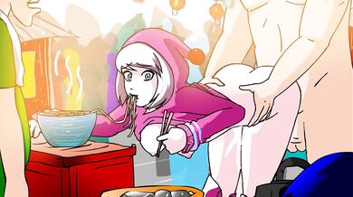 Watch this hentai porn video where a noodle chef surprises his customer with an unexpected and delicious treat that will leave them craving more