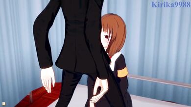 Two Miko Students Engage in a Sexual War of Seduction and Love, Leaving Both Brokenhearted Yet Fulfilled