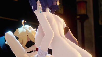 Wa-waaah! The sexy teacher gets a lesson in pleasure from her students