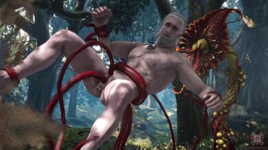 Fantasy Gamer FTM Geralt and his Archespores get it on with a hot contract!