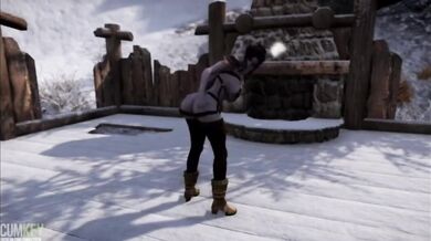 The Lure of the Busty Elf: Skyrims Werewolf Tamed by Sexual Allure