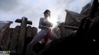 The Lure of the Busty Elf: Skyrims Werewolf Tamed by Sexual Allure