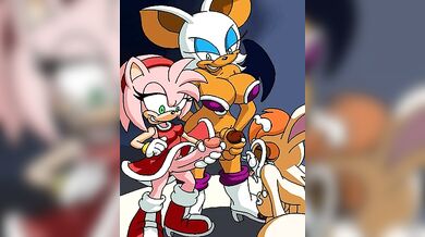 Two beautiful women, Rouge and Amy, explore their sexuality by masturbating in front of a vanilla-flavored ice cream cone