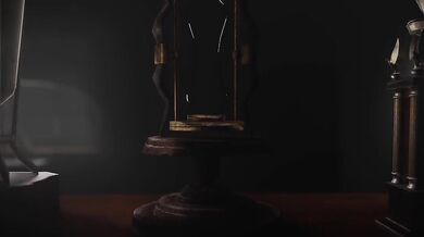 Curvy succubus gets caught red-handed stealing and bound in compromising positions