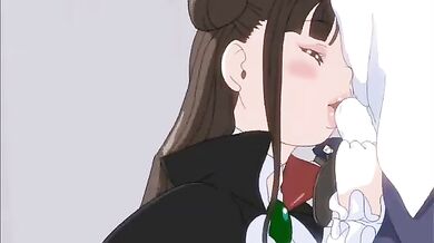 Blo*od-thirsty Vampires Suck and Devour Cum Dripping from Their Fangs