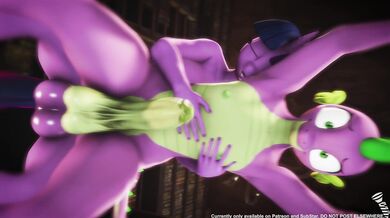 Twilight Screws Spike in SFW SFM