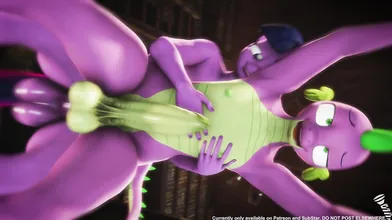 Twilight Screws Spike in SFW SFM