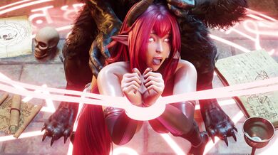 Sinia the Succubus - Halloween Special [Bonkdoge_3D]