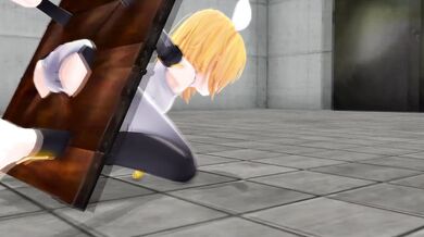 One-Way Tickling Machine - A Girl Captured Is For*ced To Be Tickled Against Her Will In An Unescapable Device Of Wooden Slats And Spikes