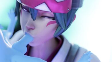 The Kitsune Fox is Pleasured by the Mouth of the Sexy and Seductive Kiriko