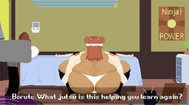 Watch Boruto and ChouChou engage in intense shoe strangulation, leaving no jutsu behind