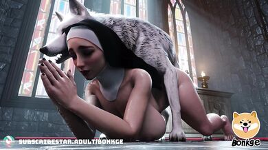 My Sexy Nun With A Doggy Bonk-Ge